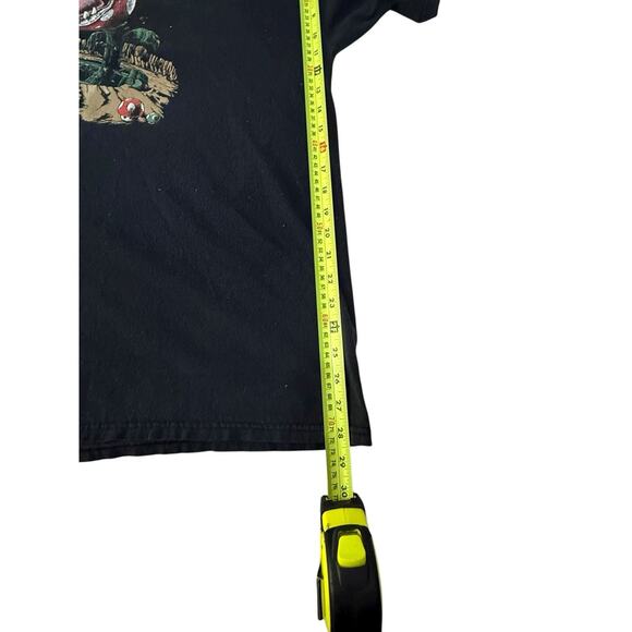 Star Wars & Mario Bros. Mashup T Shirt Size XL Vintage 2000s See Measurements - Picture 4 of 6